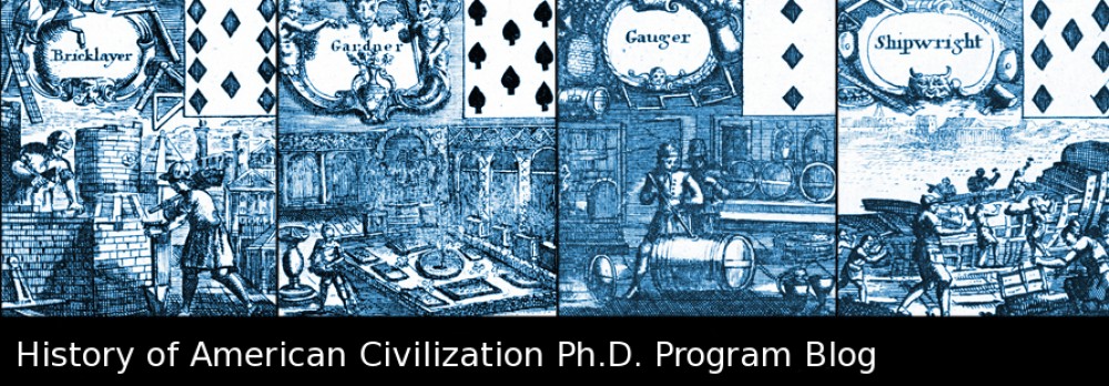 UD History of American Civilization Ph.D. Program Blog