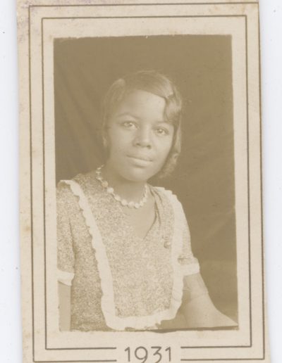 Photograph portrait of young girl