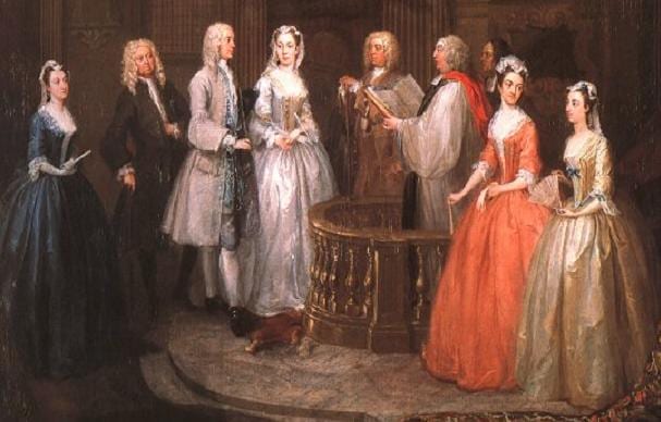 18th Century Wedding Ceremony