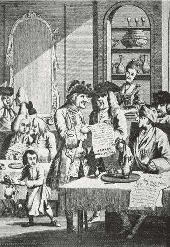 Newspapers in the Coffeehouse