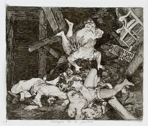 Francisco Goya, Estragos de la Guerra (Ravages of War), from Los Desastres de la Guerra. Image:  Pomona College Museum of Art