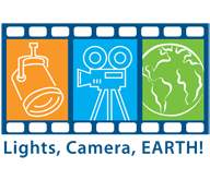 Lights, Camera, Earth! logo