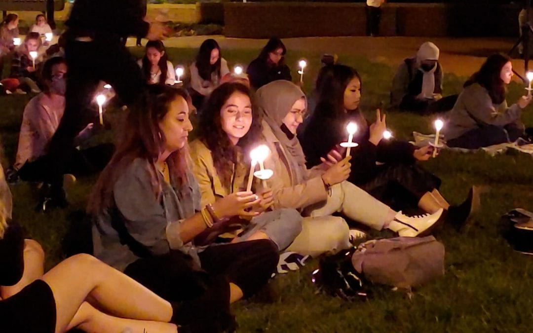 UD sexual assault survivors hold candlelight vigil