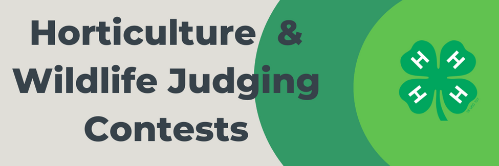Horticulture and Wildlife Judging Contests – April 10