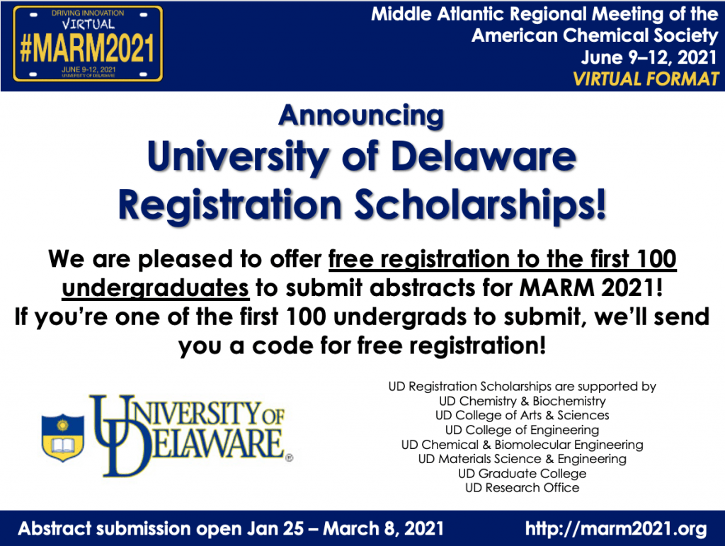 UD Registration Scholarships