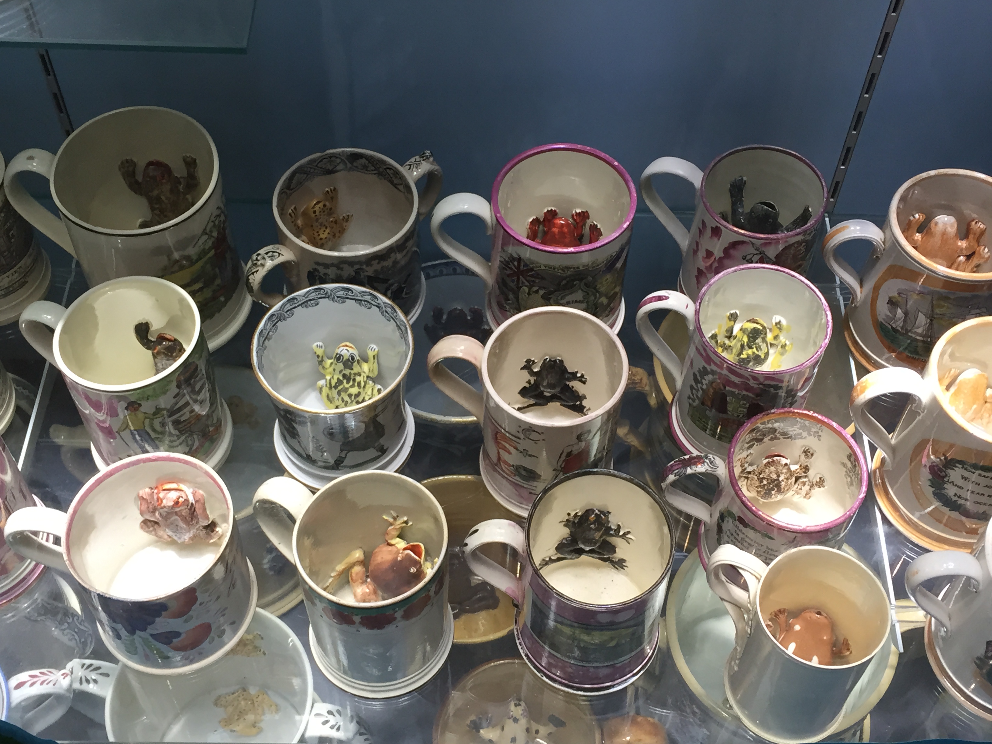 Davies Collection of Frog Mugs