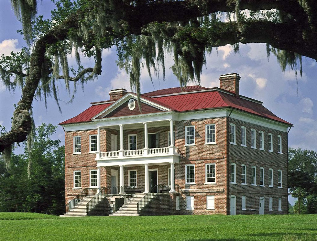 Drayton Hall in Charleston, South Carolina.