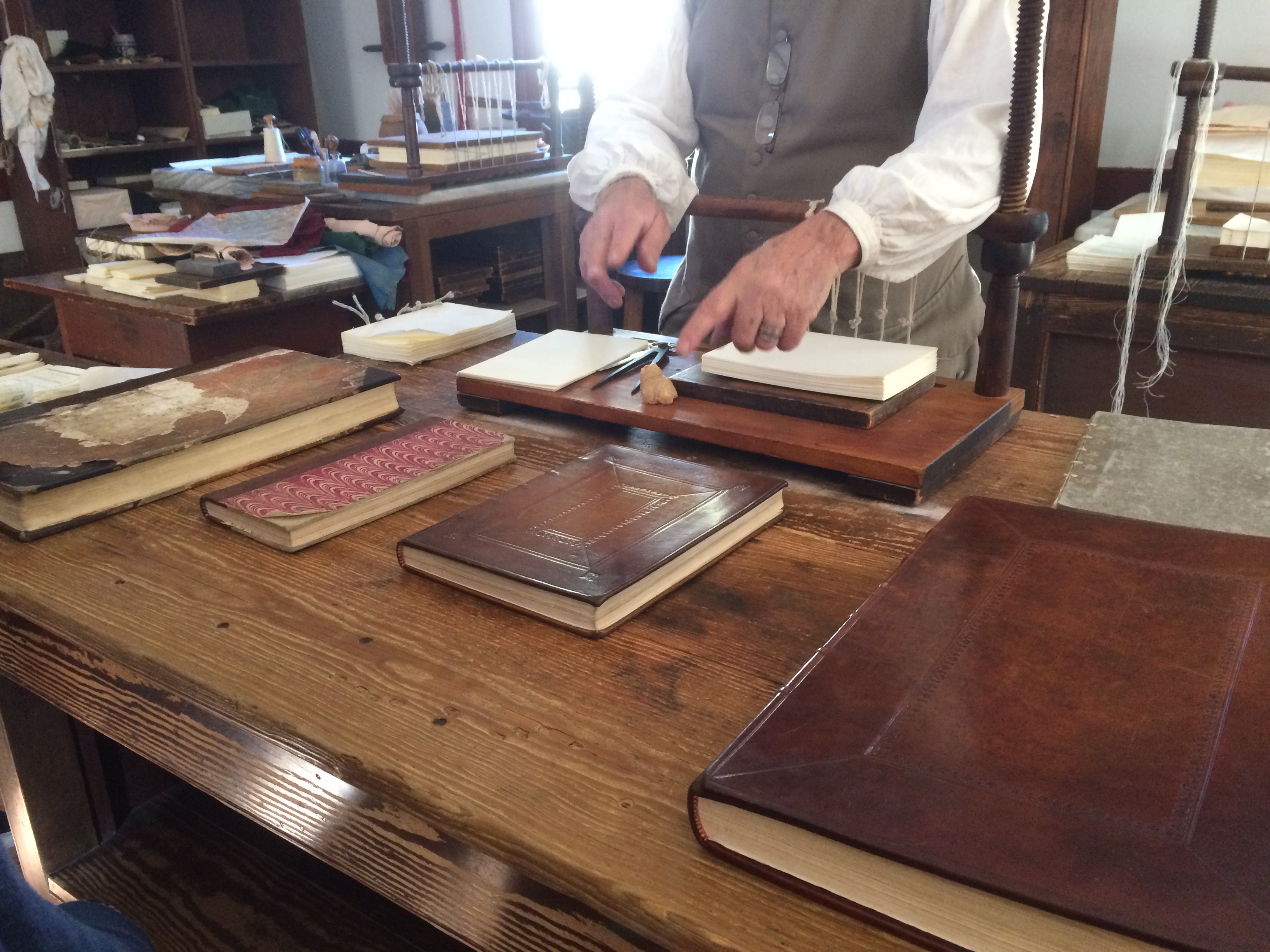 The Art of the Book: Bookbinding at Colonial Williamsburg