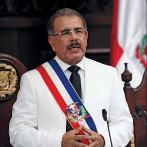 Current Dominican Republic President Danilo Medina