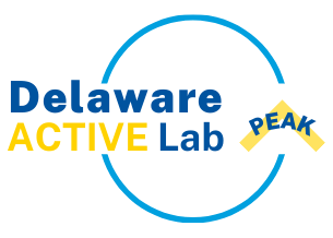 Delaware Active Lab Peak Logo