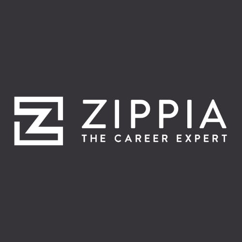 a dark gray background with white text that reads Zippier The Career Expert
