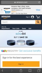 Amazon Shopping App