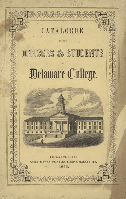 Catalogue of the Officers & Students - 1853