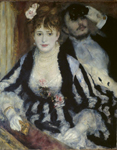 Pierre-Auguste Renoir, La Loge, 1874, Courtauld Gallery, London