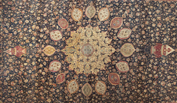 Iranian (Safavid), Ardabil Carpet (detail), 1539-1540, Los Angeles County Museum of Art