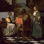 Johannes Vermeer, The Concert (detail), ca. 1665, Isabella Stewart Gardner Museum, Boston (stolen 1990)