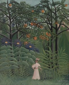 Henri Rousseau, Woman Walking in an Exotic Forest, 1905, Barnes Foundation, Philadelphia