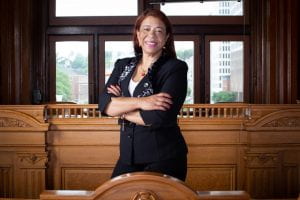 Carmen Castillo, a Dominican hotel housekeeper and councilwoman